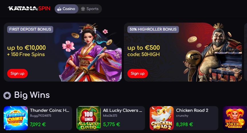Katanaspin casino